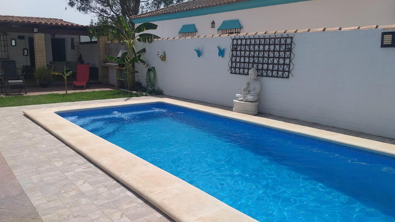 Rojas & Mar Chalet Con Piscina Salina Чиклана-де-ла-Фронтера Экстерьер фото